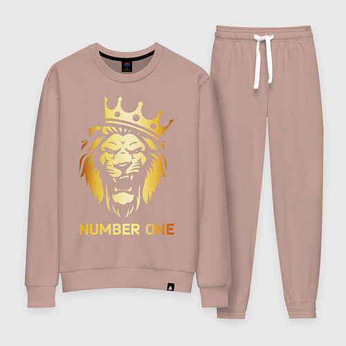 Женский костюм ЗОЛОТОЙ ЛЕВ / Пыльно-розовый – фото 1