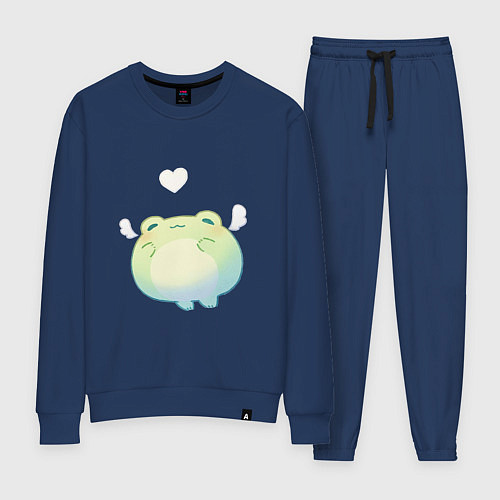 Женский костюм Воздушная лягушка / Тёмно-синий – фото 1