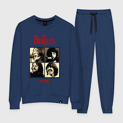 Костюм хлопковый женский The Beatles LET IT BE, цвет: тёмно-синий
