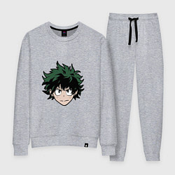 Костюм хлопковый женский Izuku Midoriya, цвет: меланж