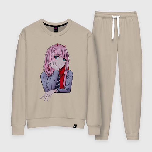 Женский костюм Zero Two / Миндальный – фото 1