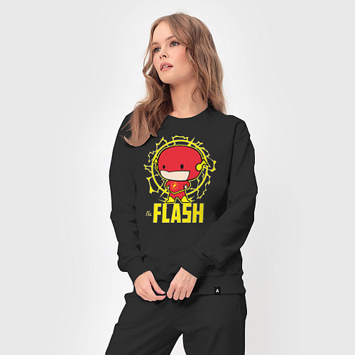 Женский костюм The Flash / Черный – фото 3