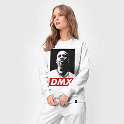 Костюм хлопковый женский Rapper DMX, цвет: белый — фото 2