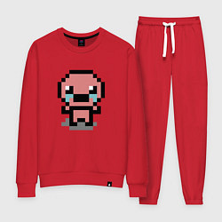 Костюм хлопковый женский Pixel isaac, цвет: красный