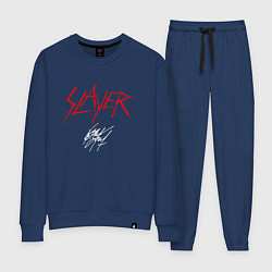 Костюм хлопковый женский Slayer: Kerry King, цвет: тёмно-синий