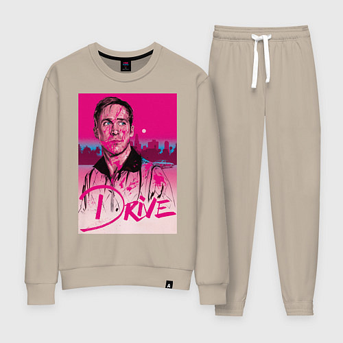 Женский костюм Драйв фильм / Миндальный – фото 1