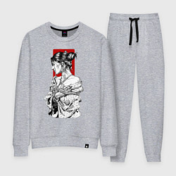 Костюм хлопковый женский Шибари, цвет: меланж