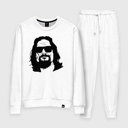 Костюм хлопковый женский Большой Лебовски Big Lebowski, цвет: белый