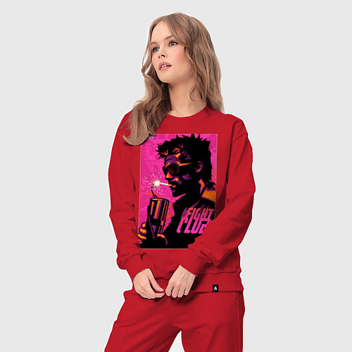 Женский костюм Тайлер Дёрден, Бойцовский клуб / Красный – фото 3