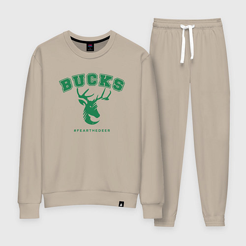 Женский костюм Bucks - Champions / Миндальный – фото 1