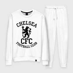 Костюм хлопковый женский Chelsea CFC, цвет: белый