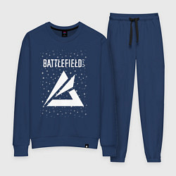 Костюм хлопковый женский Battlefield Portal - Stars, цвет: тёмно-синий