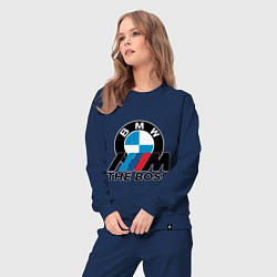 Костюм хлопковый женский BMW BOSS, цвет: тёмно-синий — фото 2