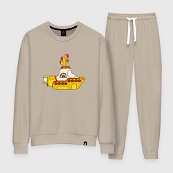 Женский костюм The Beatles Yellow Submarine в дудл стиле