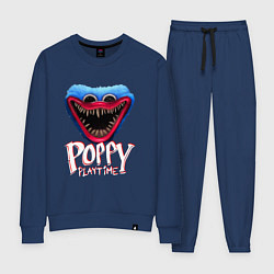 Костюм хлопковый женский Poppy Playtime: Monster, цвет: тёмно-синий