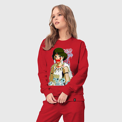 Женский костюм Angry princess / Красный – фото 3