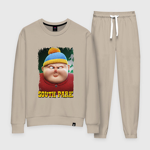 Женский костюм Eric Cartman 3D South Park / Миндальный – фото 1