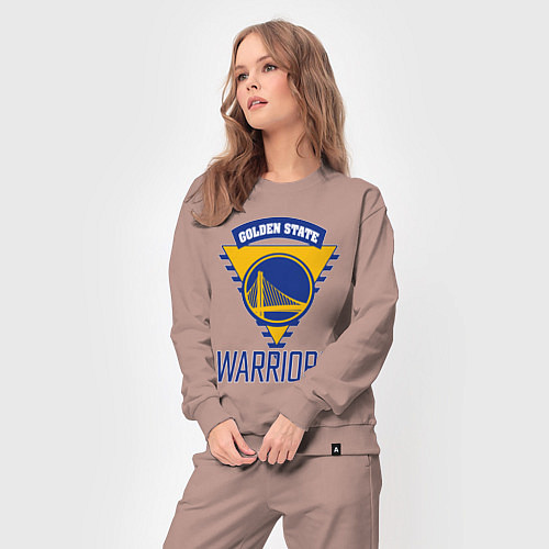 Женский костюм Golden State Warriors Голден Стейт НБА / Пыльно-розовый – фото 3