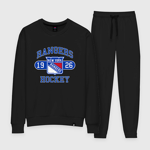 Женский костюм Нью Йорк Рейнджерс, New York Rangers / Черный – фото 1