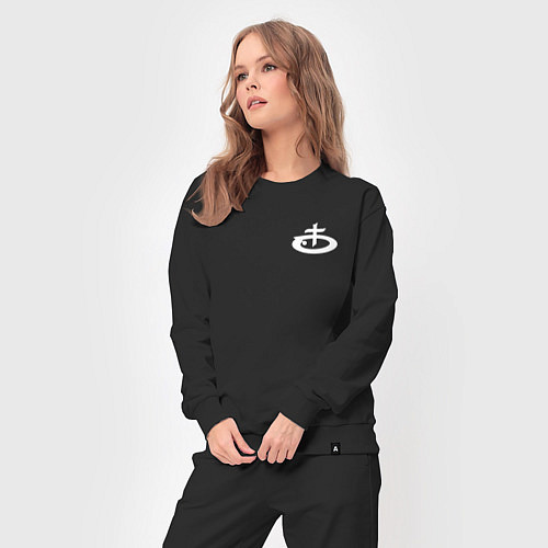 Женский костюм OBLADAET P7AY3R5 / Черный – фото 3