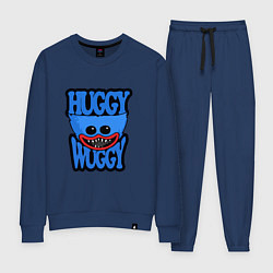 Костюм хлопковый женский Huggy Wuggy 01, цвет: тёмно-синий