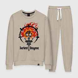 Женский костюм Darkest Dungeon: skull logo