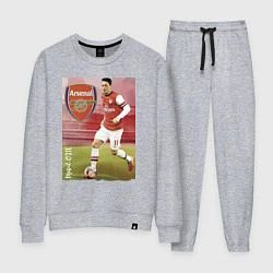 Костюм хлопковый женский Arsenal, Mesut Ozil, цвет: меланж