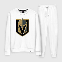 Костюм хлопковый женский Vegas Golden Knights , Вегас Голден Найтс, цвет: белый