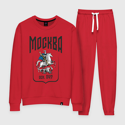 Женский костюм Москва всадник / Красный – фото 1