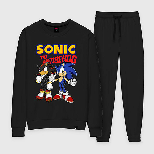 Женский костюм ЕЖ СОНИК SONIC THE HEDGEHOG / Черный – фото 1
