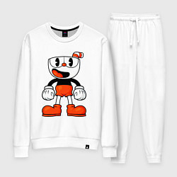 Женский костюм Cuphead красная чашечка