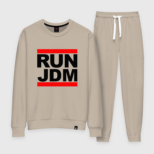 Женский костюм Run JDM Japan / Миндальный – фото 1