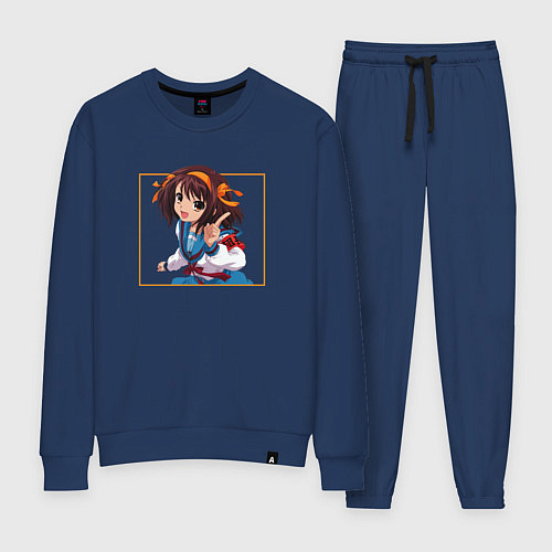 Женский костюм Харухи art / Тёмно-синий – фото 1