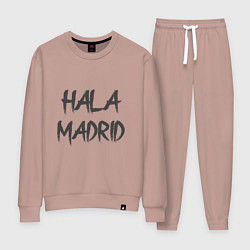 Костюм хлопковый женский Hala - Madrid, цвет: пыльно-розовый