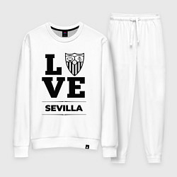 Костюм хлопковый женский Sevilla Love Классика, цвет: белый