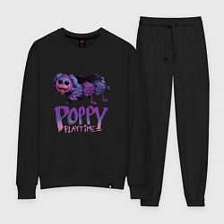 Костюм хлопковый женский POPPY PLAYTIME PJ Pug-a-Pillar, цвет: черный