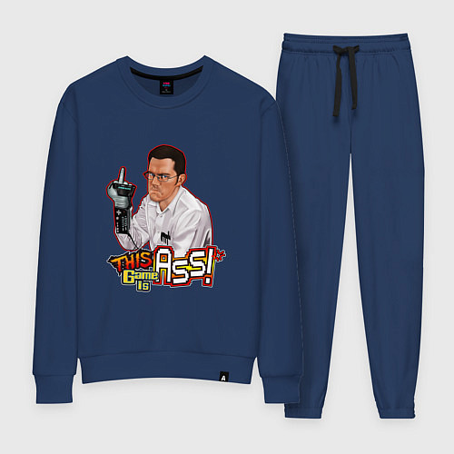 Женский костюм AVGN - Angry Video Game Nerd / Тёмно-синий – фото 1