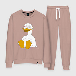 Женский костюм Два весёлых гуся БЕЛЫЙ