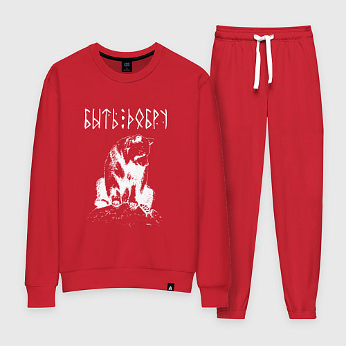 Женский костюм БЫТЬ ДОБРУ ДОБРЫЙ МИША / Красный – фото 1