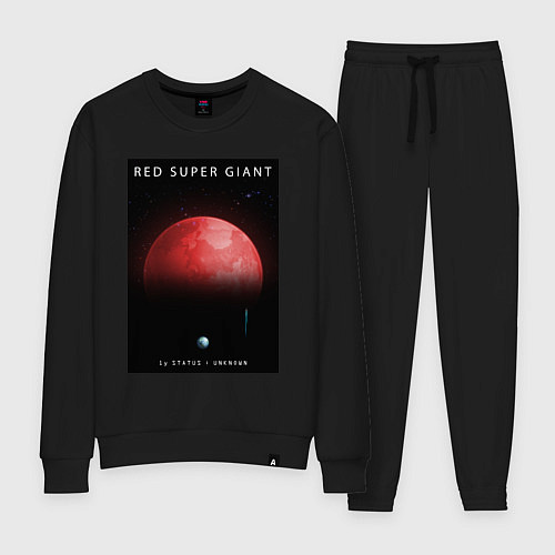 Женский костюм Red Super Giant Красный Сверхгигант Space Collecti / Черный – фото 1