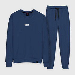 Женский костюм Boss White Text