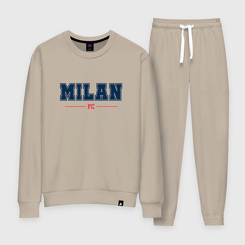 Женский костюм Milan FC Classic / Миндальный – фото 1