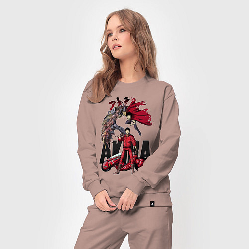 Женский костюм Akira anime / Пыльно-розовый – фото 3