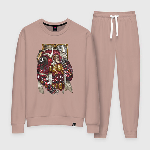 Женский костюм Магнус / Пыльно-розовый – фото 1