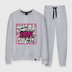 Костюм хлопковый женский Arson j-hope BTS, цвет: меланж