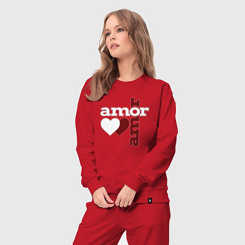 Женский костюм Amor, Amor - два сердца / Красный – фото 3