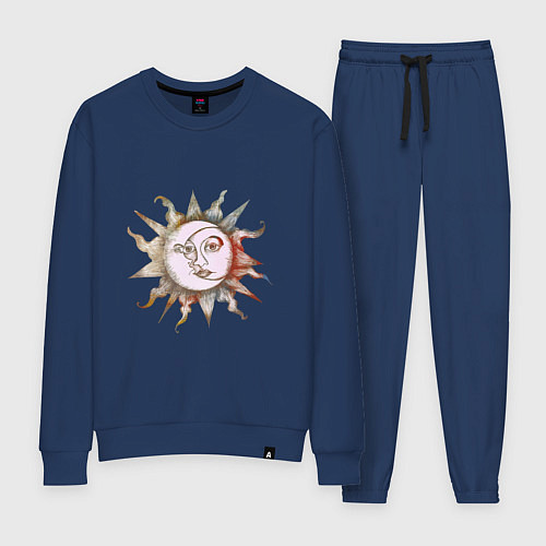 Женский костюм Солнце и луна - Солнцестояние / Тёмно-синий – фото 1