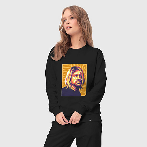 Женский костюм Nirvana - Cobain / Черный – фото 3