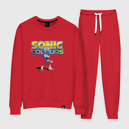 Женский костюм Sonic colors - Hedgehog / Красный – фото 1