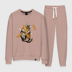 Женский костюм Котик и батон